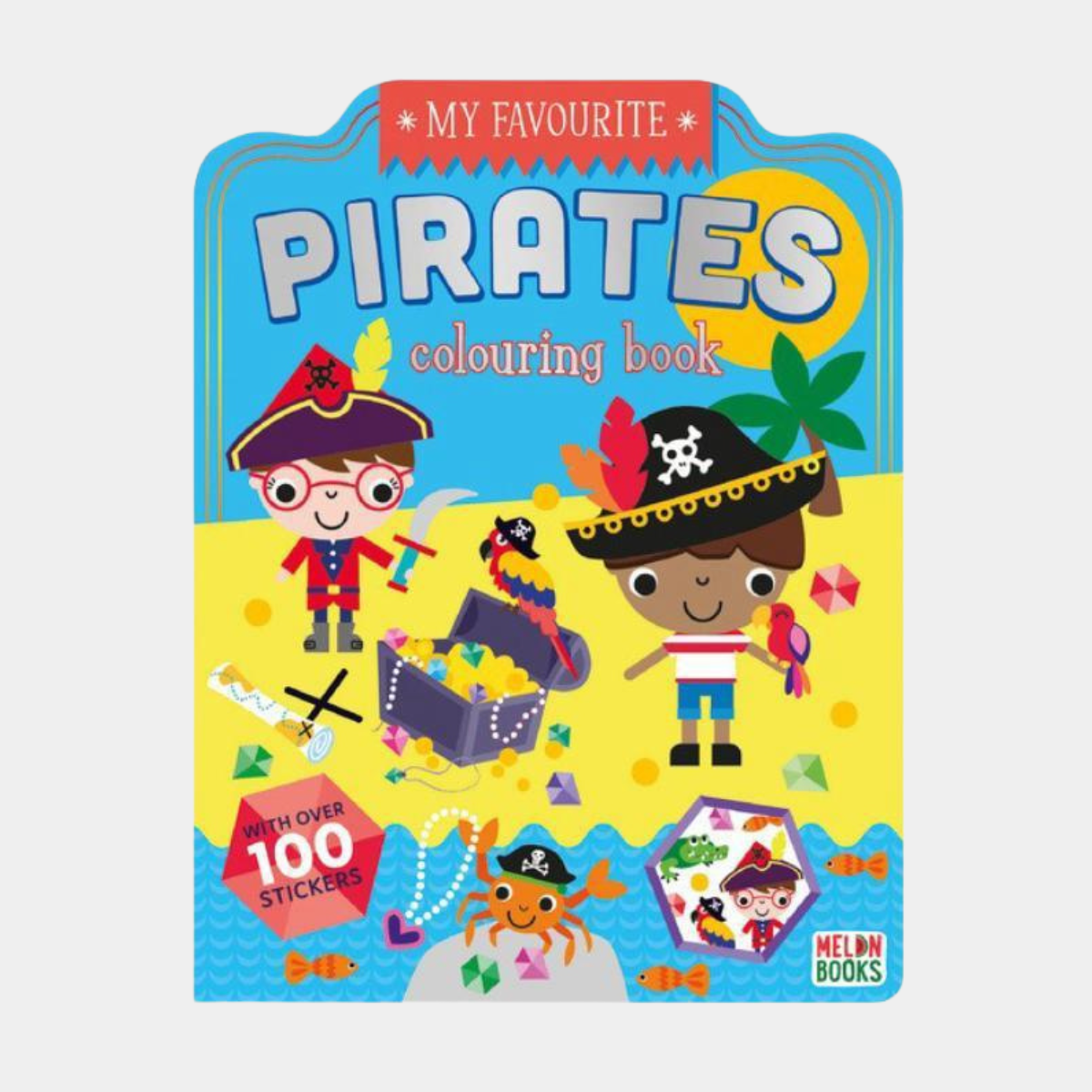 Pirate Colouring Book