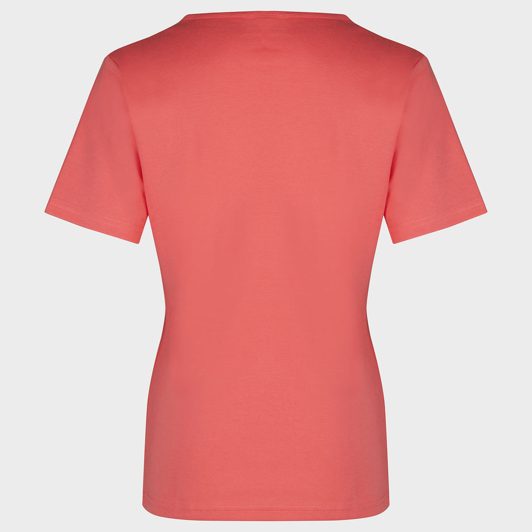 Ladies Leaf Embellished T-shirt
