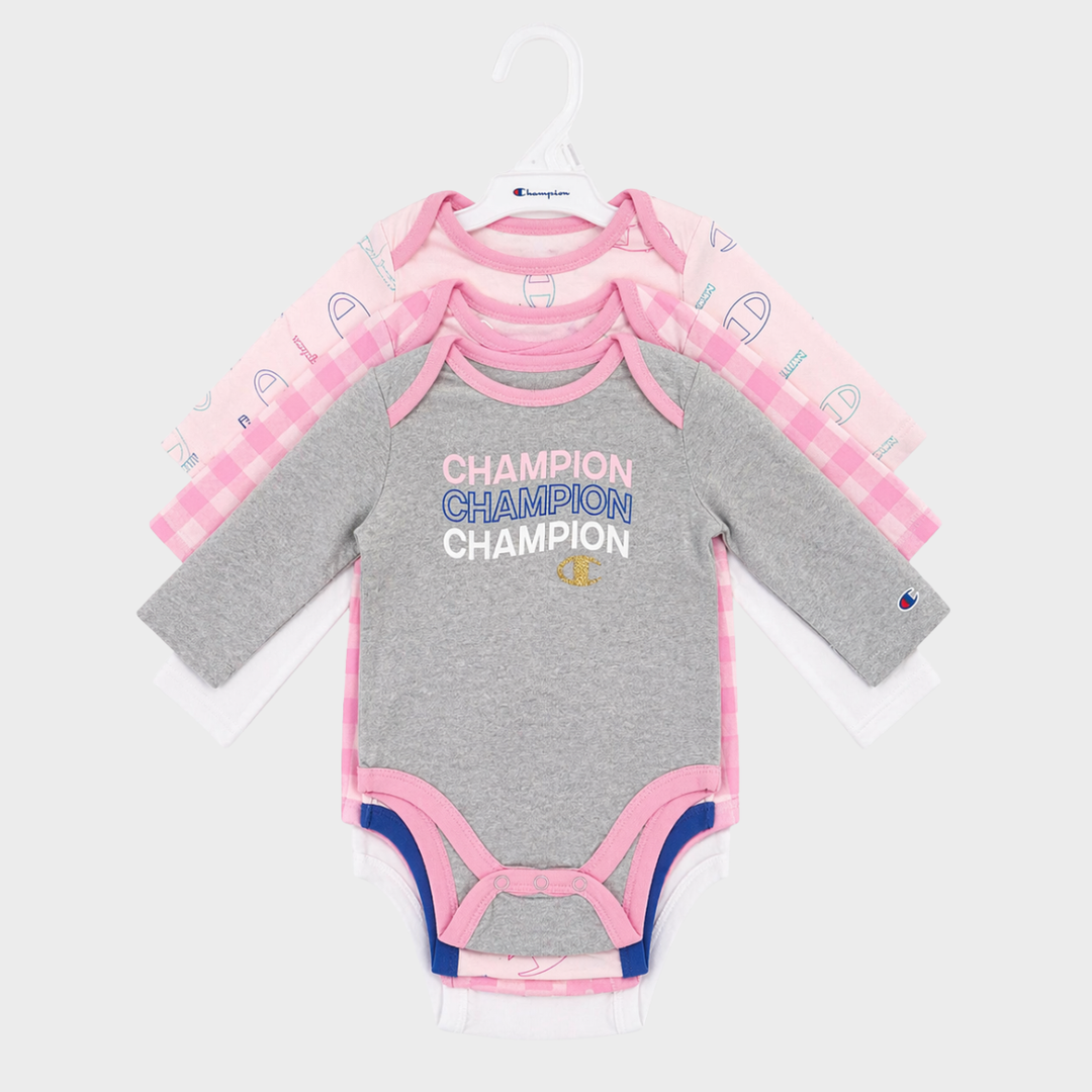 Champion 4 pack bodysuits