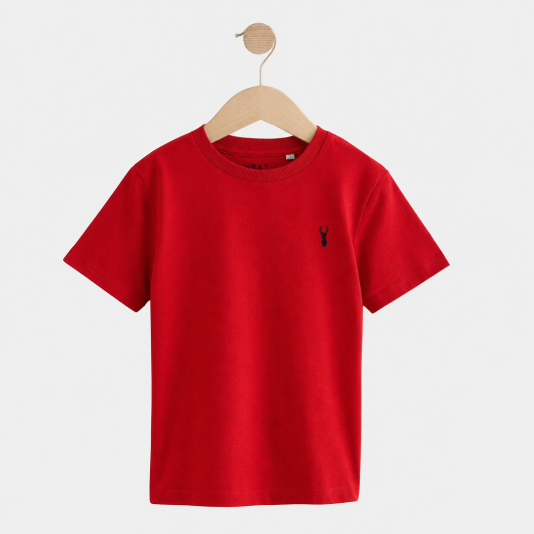 Kids Emb Badge T-Shirt