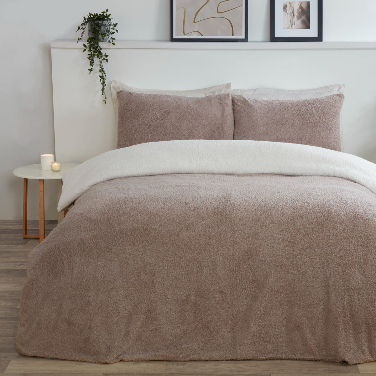 Sleepdown Mink Reversible Teddy Duvet Set
