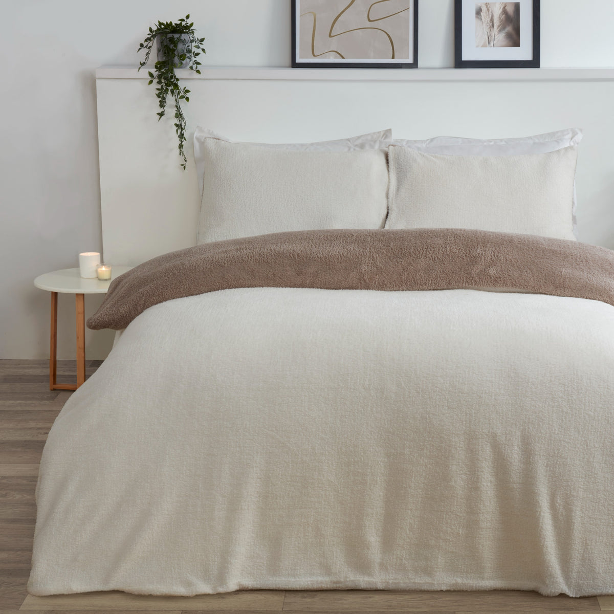 Sleepdown Mink Reversible Teddy Duvet Set