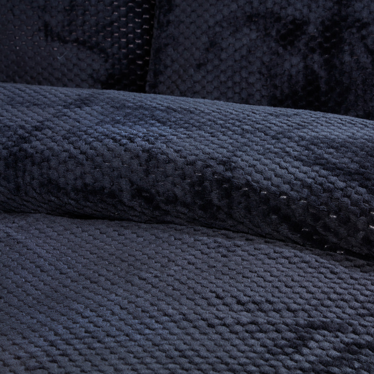 Sleepdown Waffle Teddy Fleece Black Duvet Set