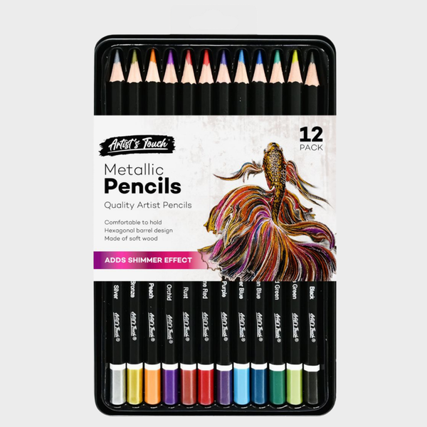 Artist Touch Metallic Pencils 12 Pack