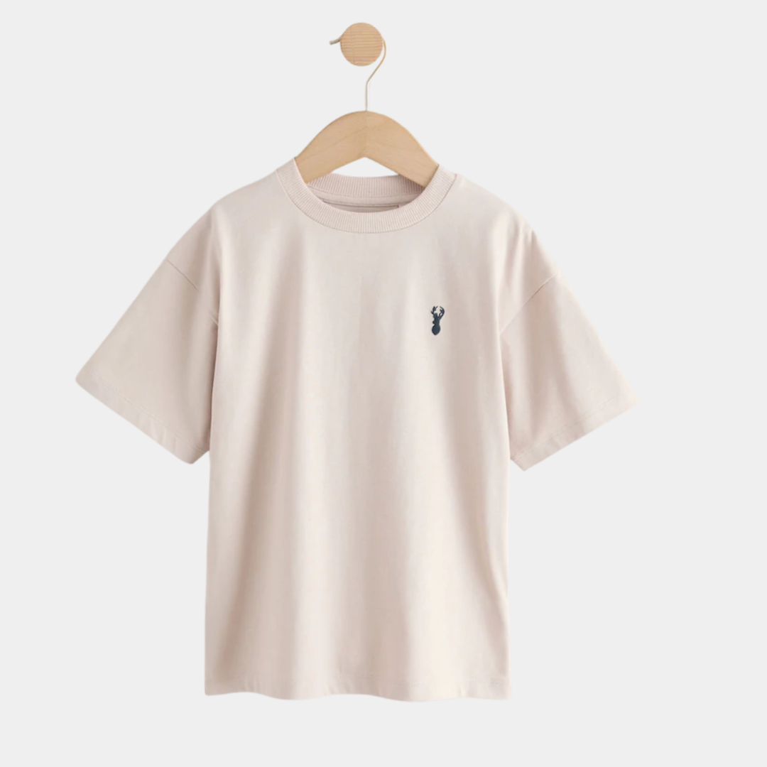 Kids Emb Badge T-Shirt