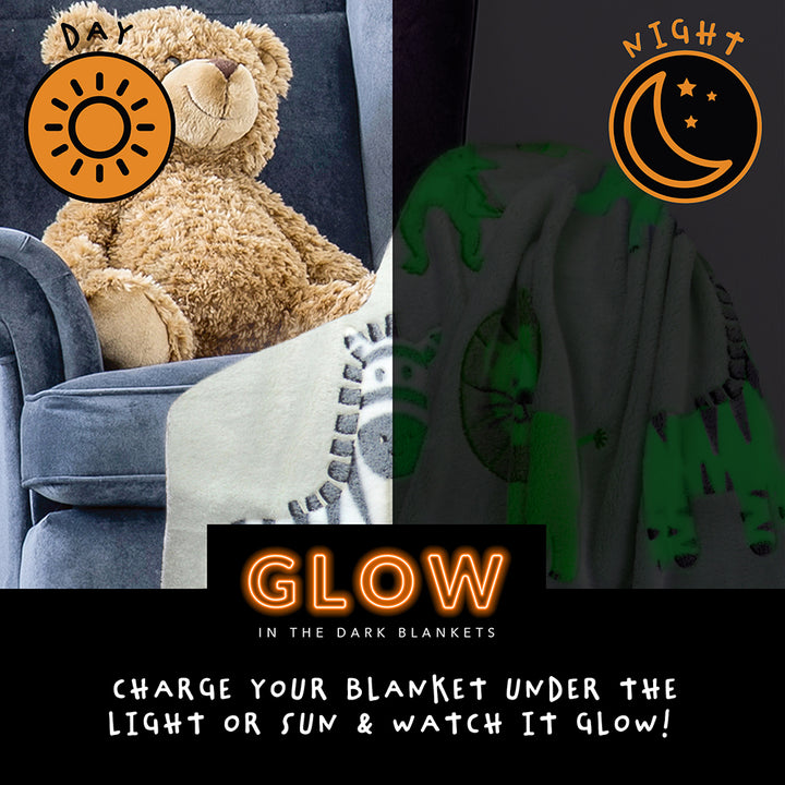 Glow in the dark Safari Blanket