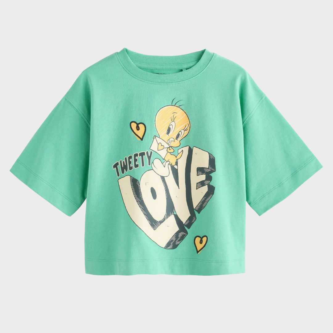 Girls Tweety Love Boxy Fit T-shirt