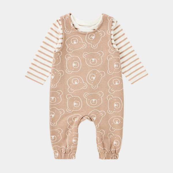 Babies 2pce Dungaree Set
