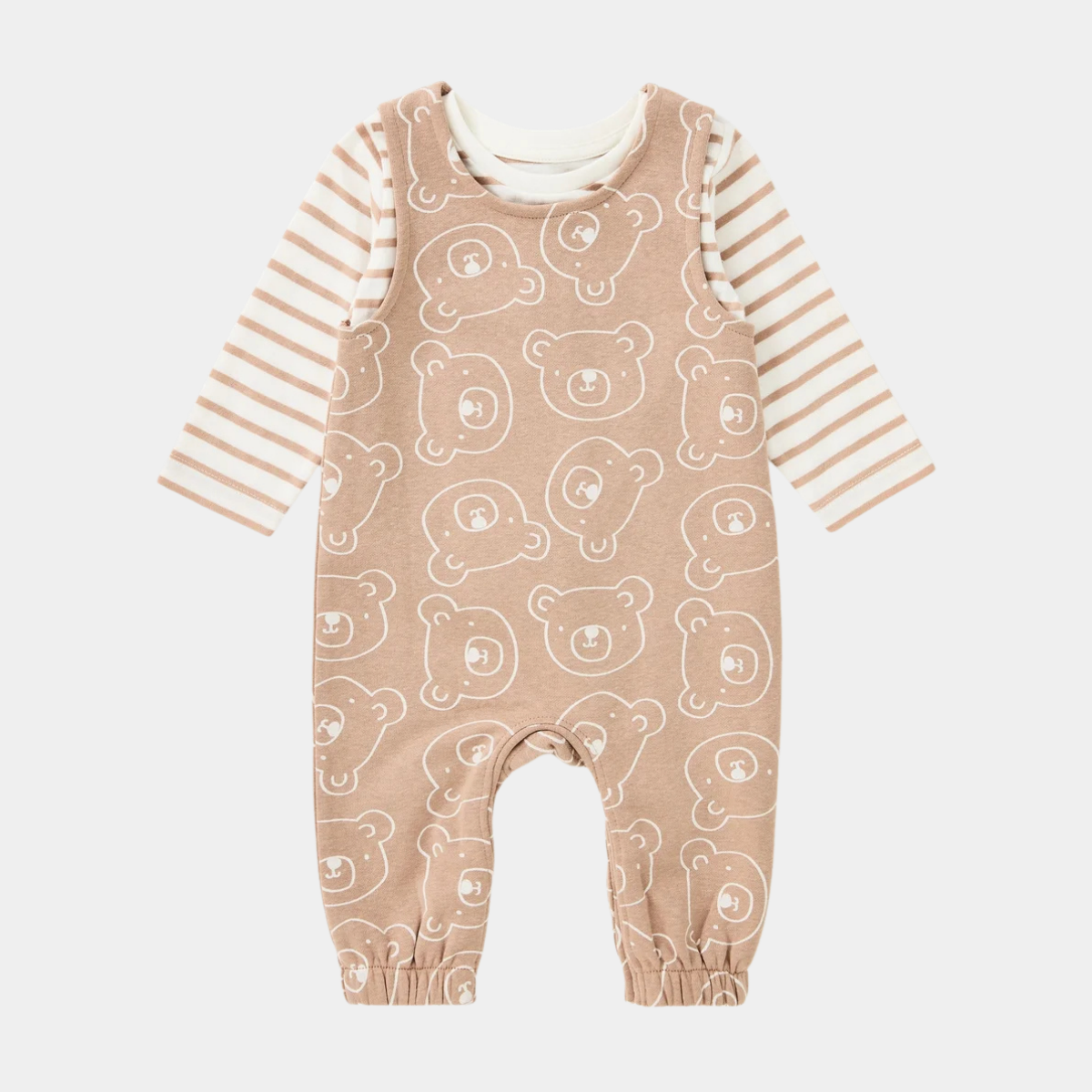 Babies 2pce Dungaree Set