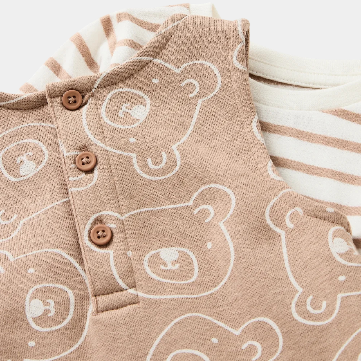 Babies 2pce Dungaree Set