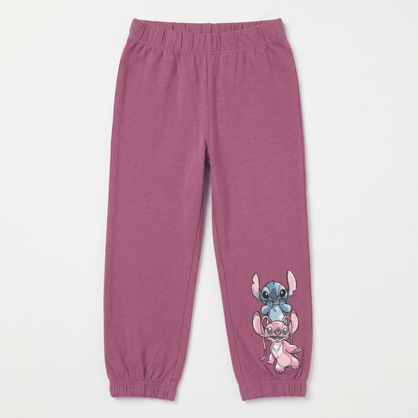 Girls Mauve Stitch And Angel Pj Bottom from You Know Who's