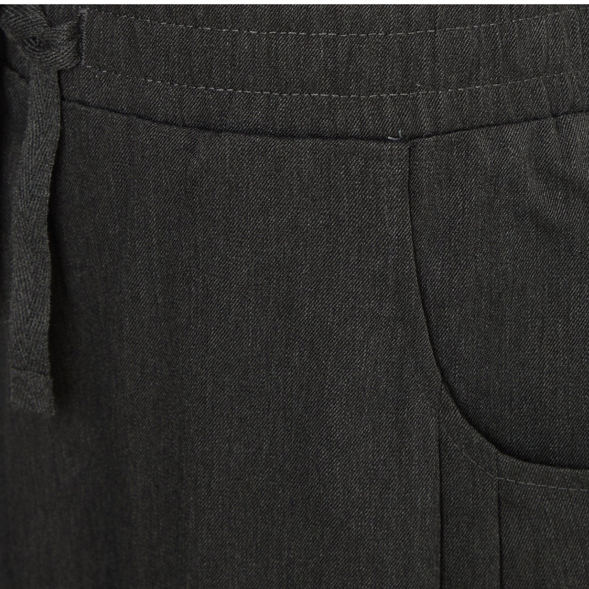 Girls Barrel Leg School Trouser