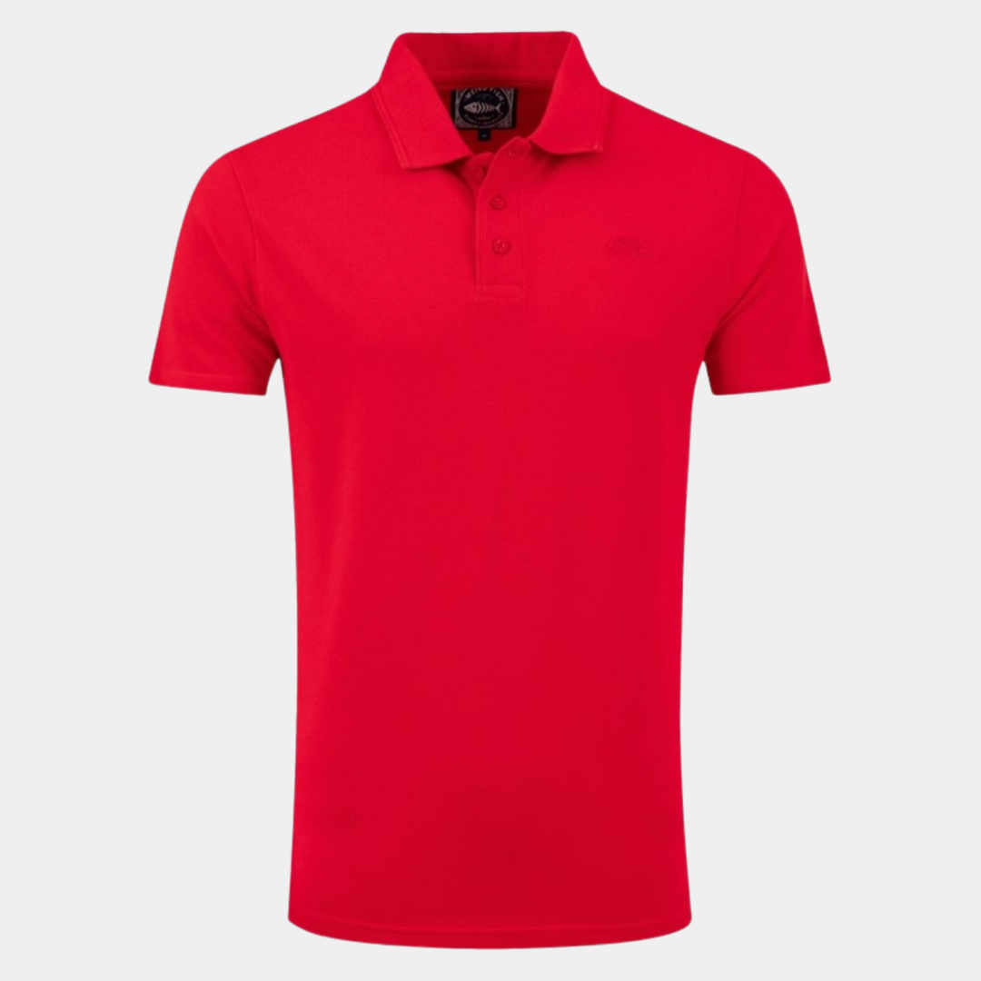 Mens Red Polo