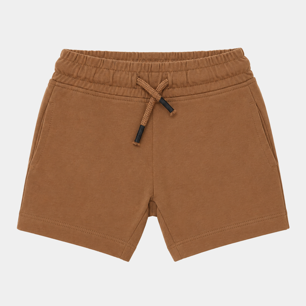 Kids Brown Jersey Shorts