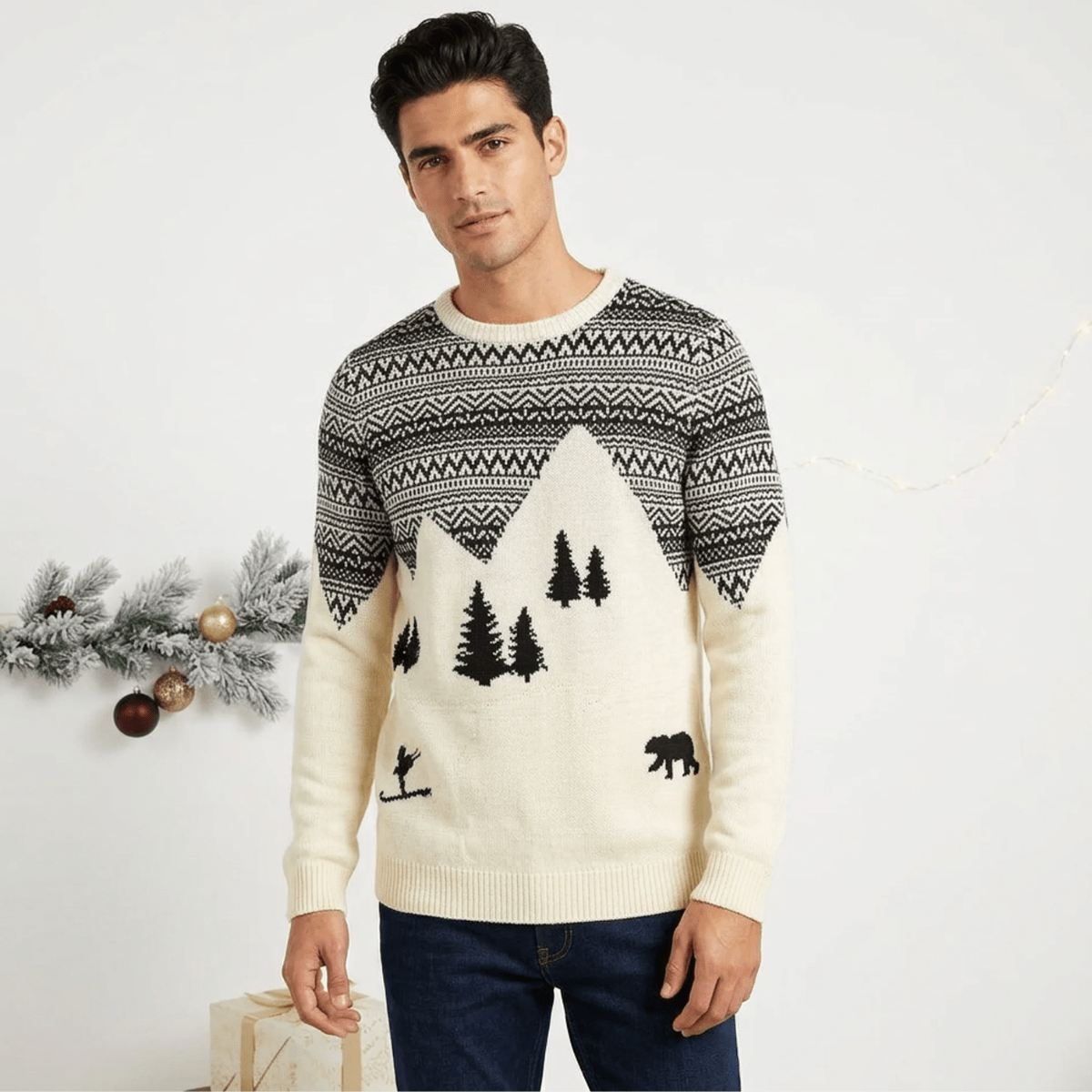 Mens Fairisle Christmas Jumper from You Know Who's