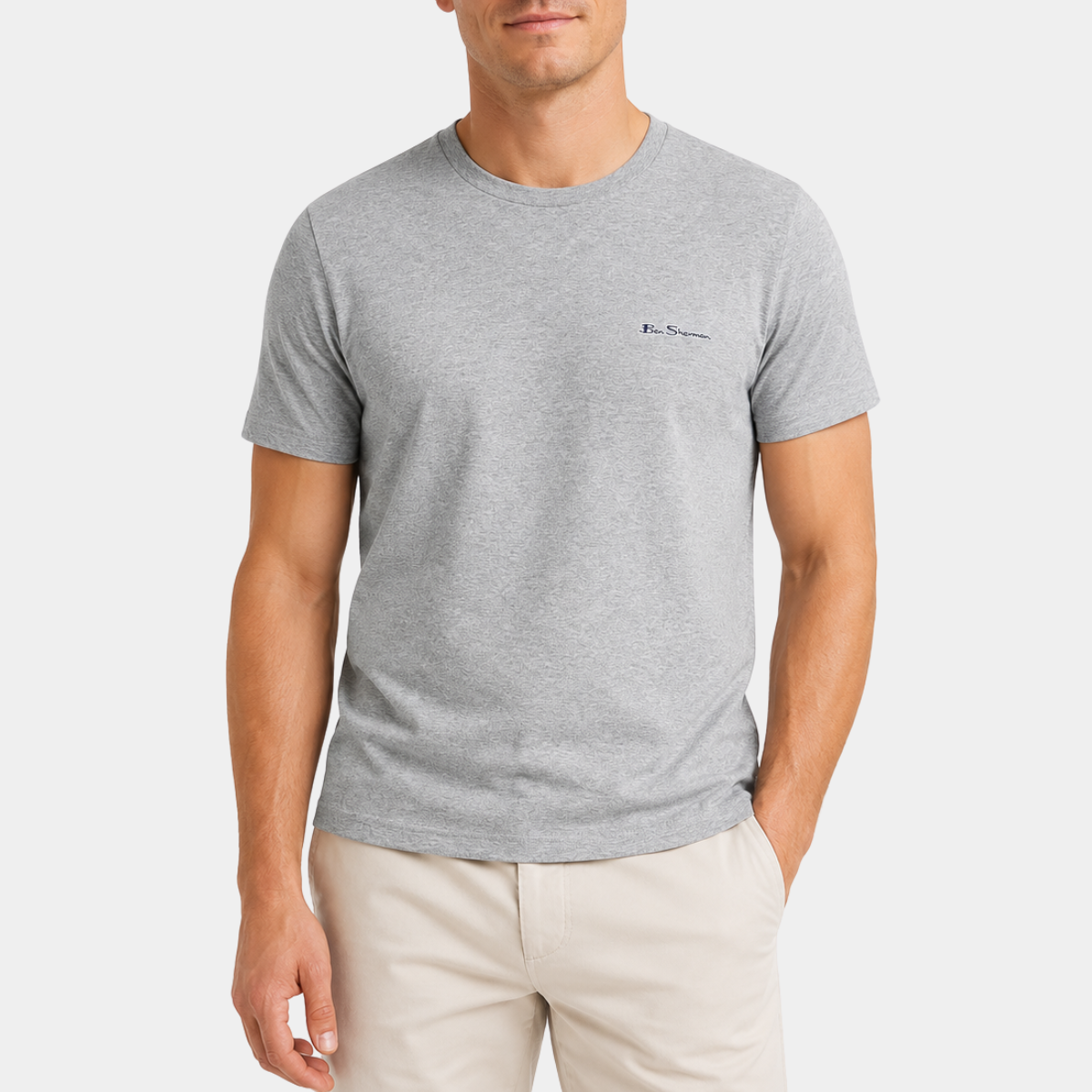Men's Grey Ben Sherman T-shirt