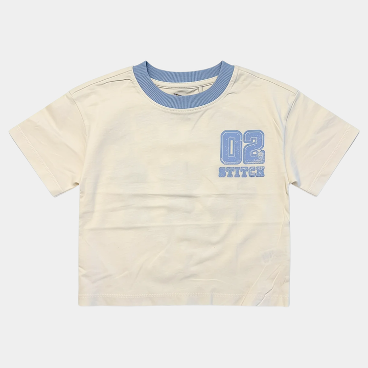 Kids 02 Stitch Boxy Fit T-shirt