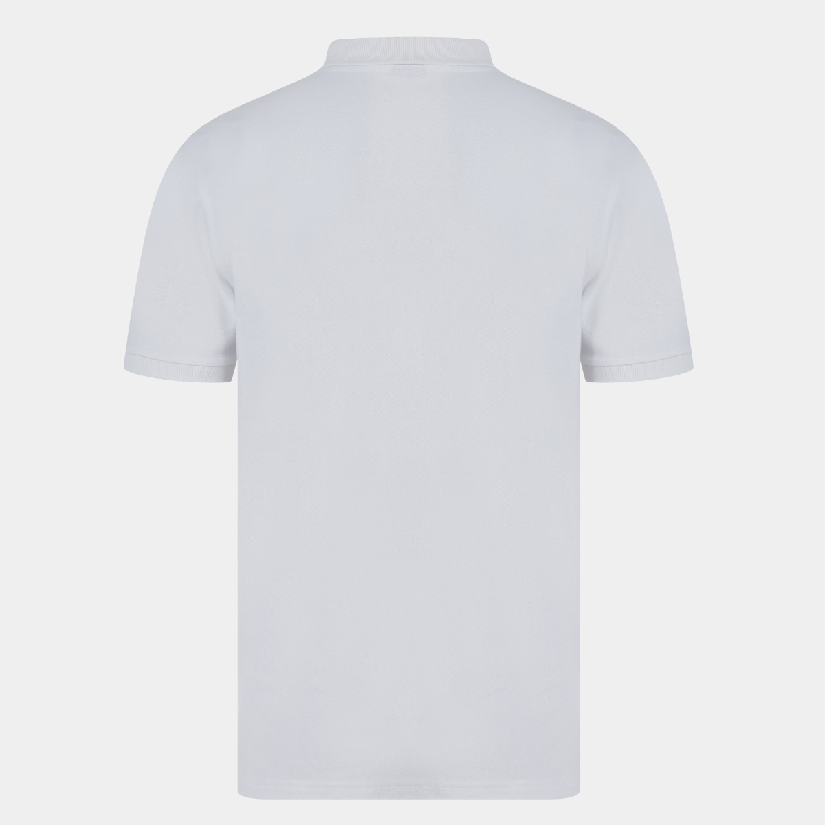 Mens Tokyo Laundry White Polo With Embroidery