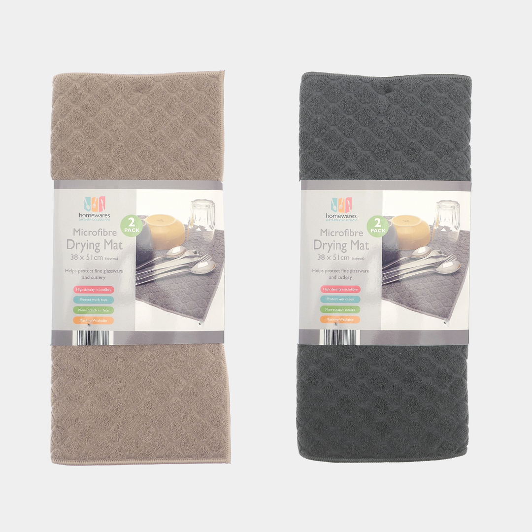 2pk Dish Drying Mat