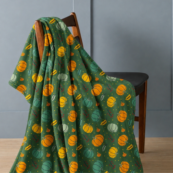 Spice Autumnal Flannel Throw 120x150cm