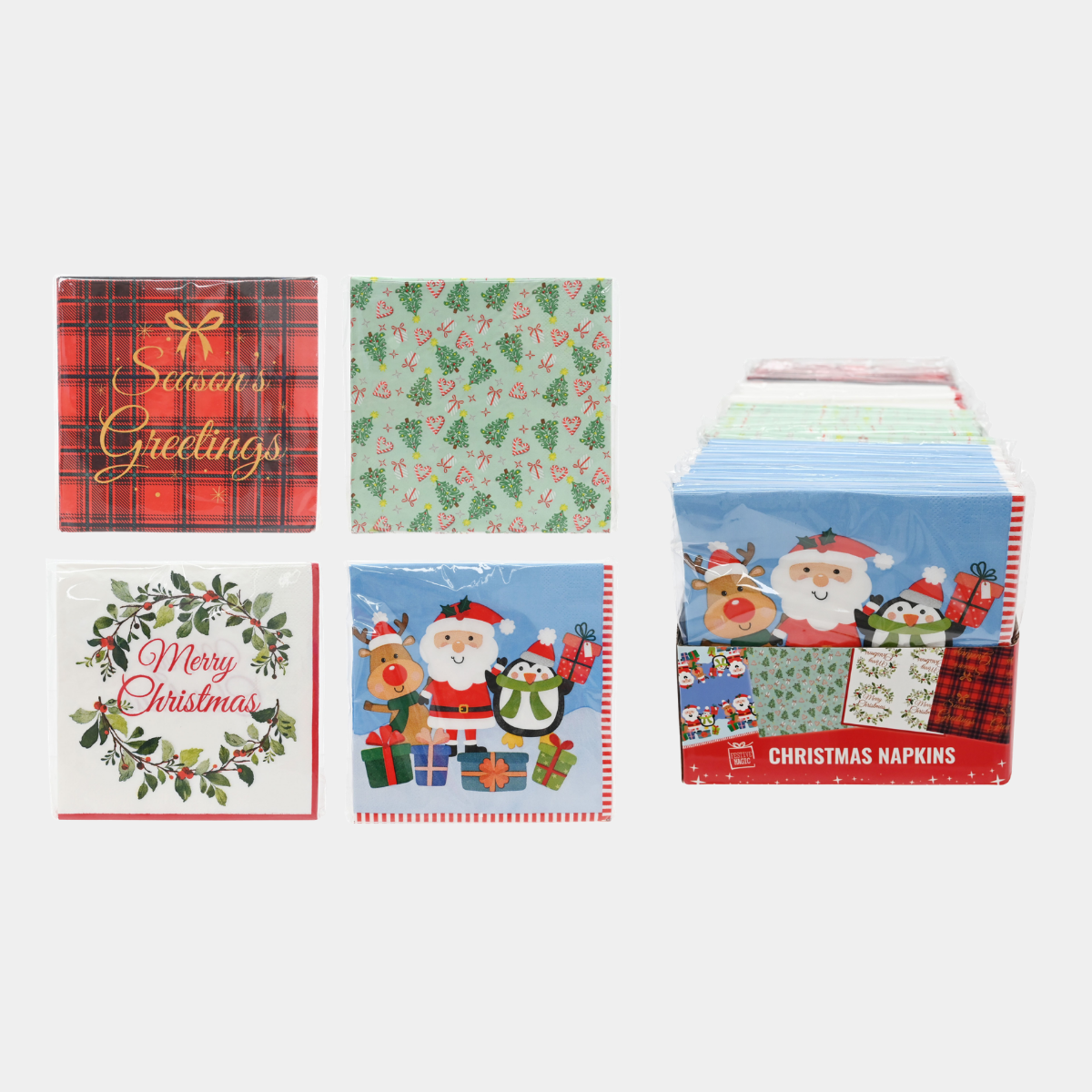Napkins Assorted 20pk