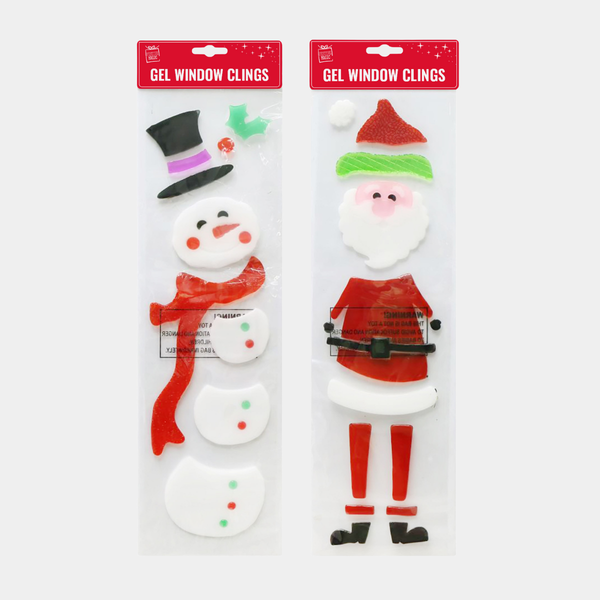 Gel window cling 50cm characters