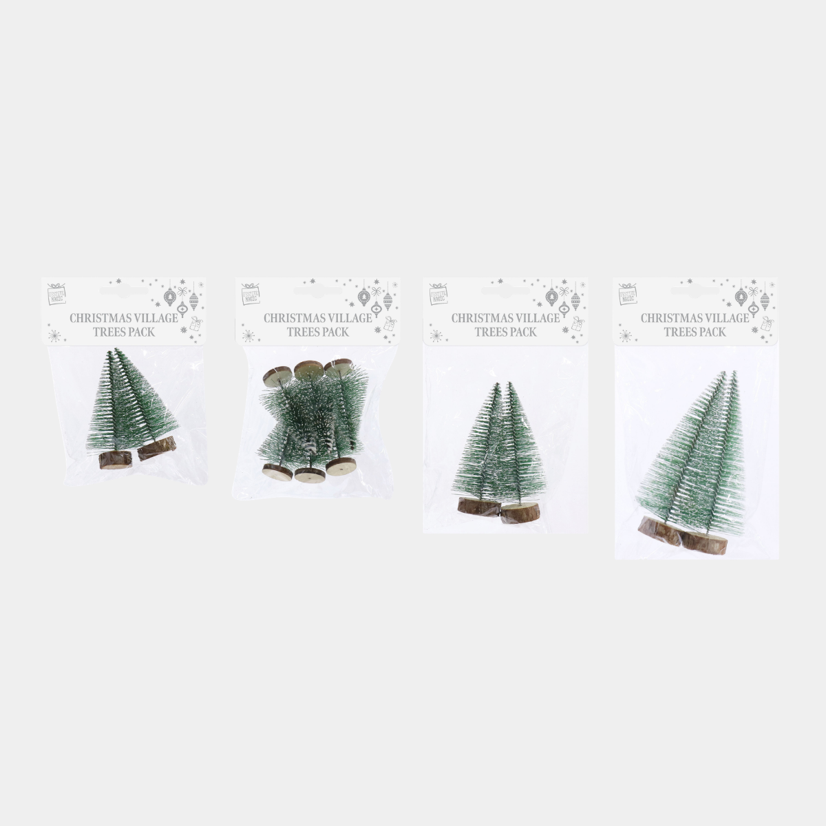 Glitter bristle tree pack 1pc