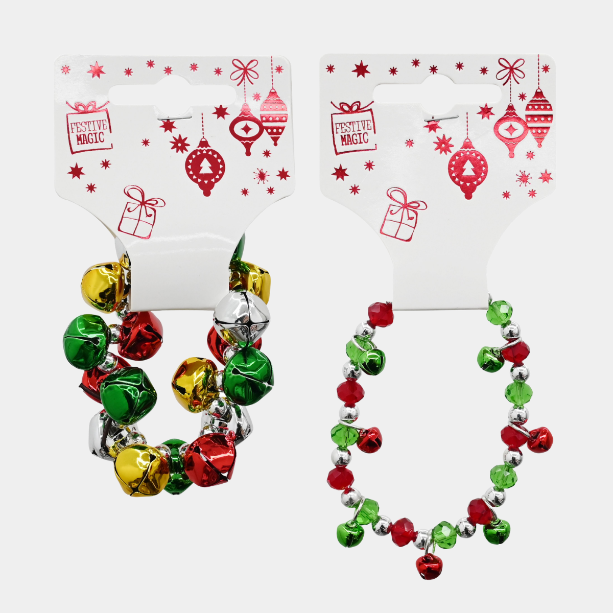 Christmas bell bracelet X 1