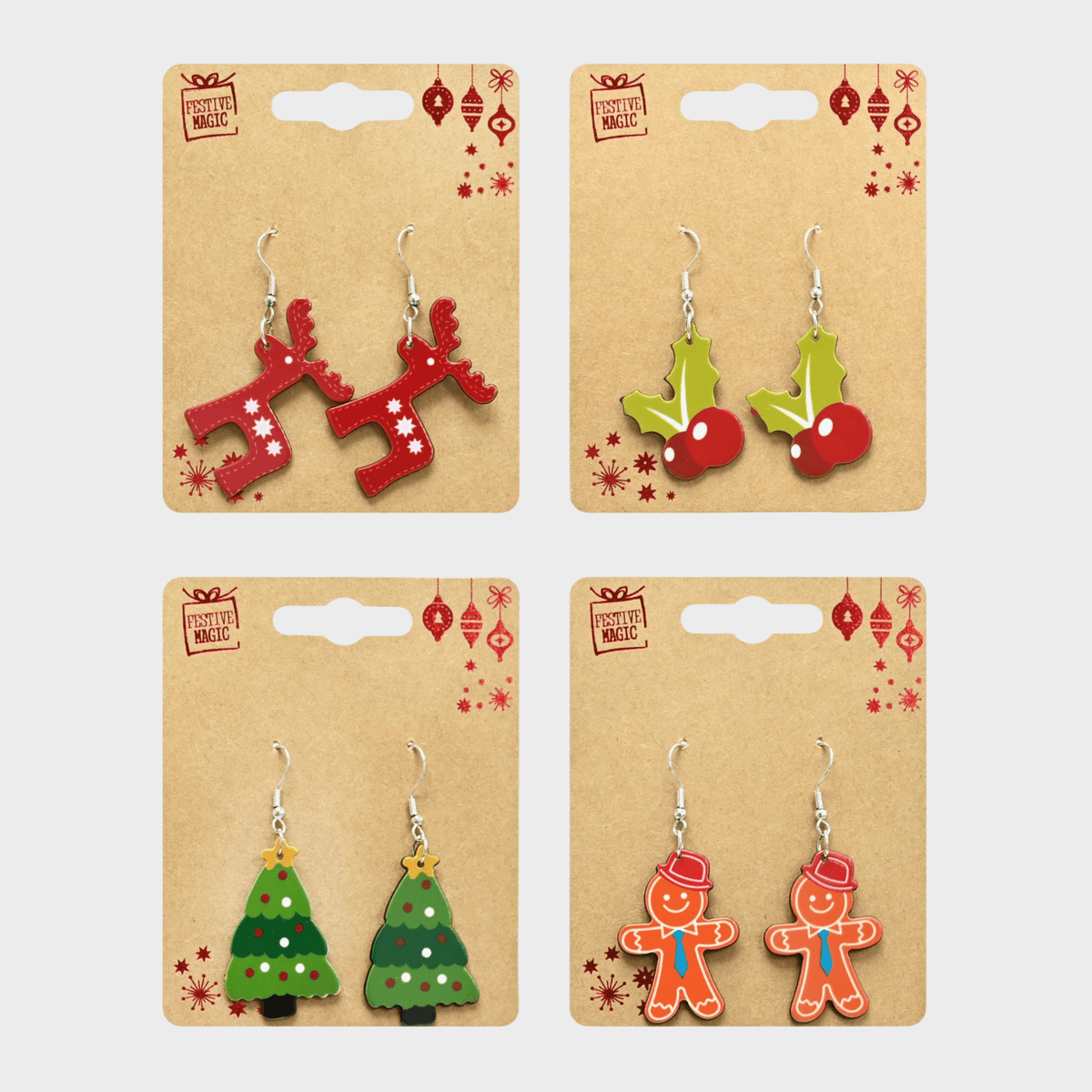Christmas Earring 1x Pack from You Know Who's