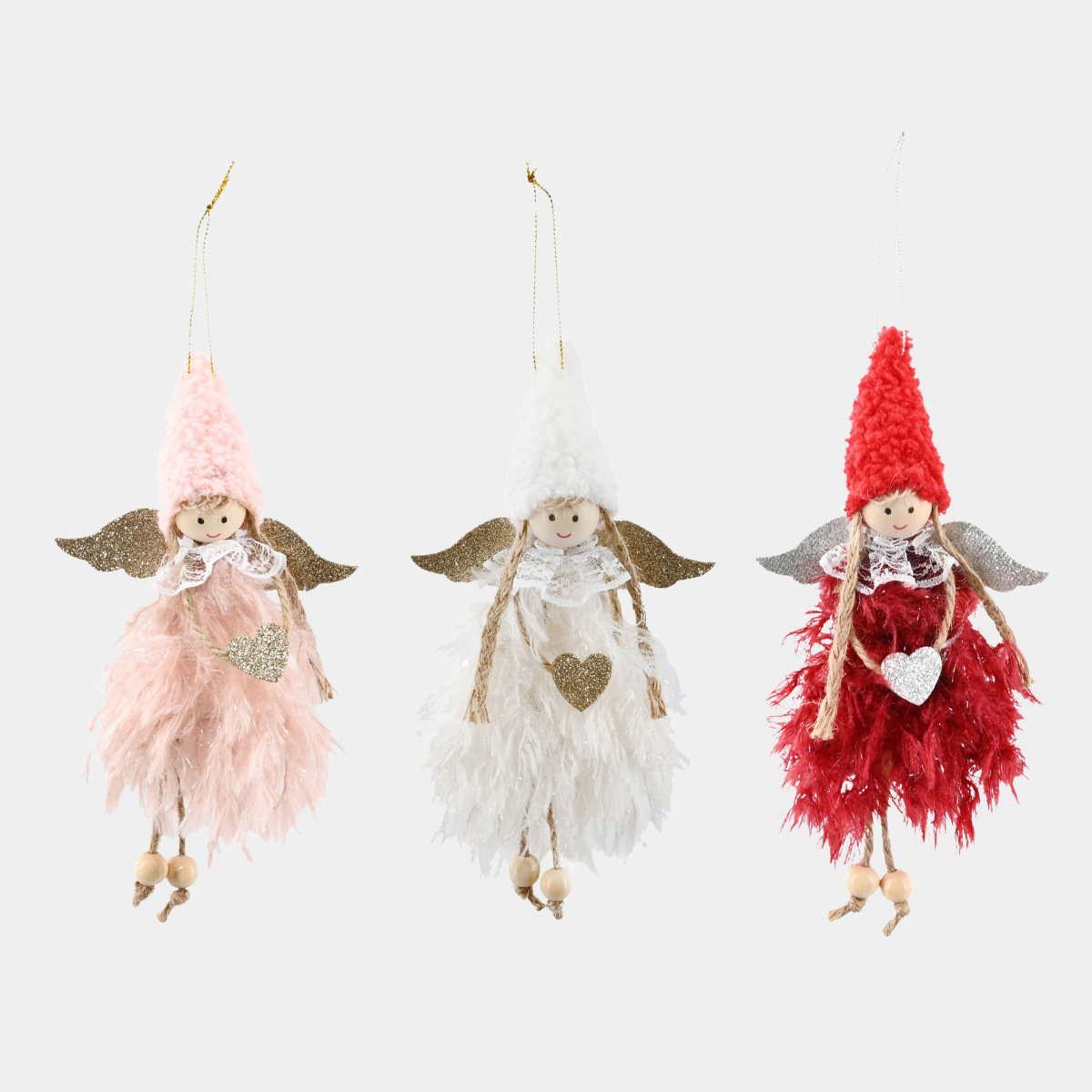 HANGING FAIRY WITH BELL 20.5cm