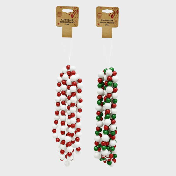 Candy Cane Bead Garland from You Know Who's