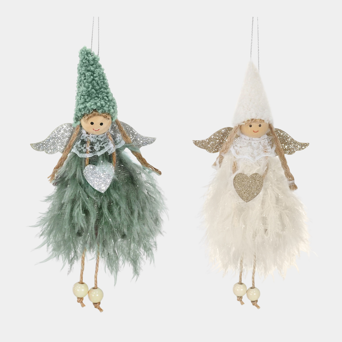Hanging fairy princess fleecy hat 1pce