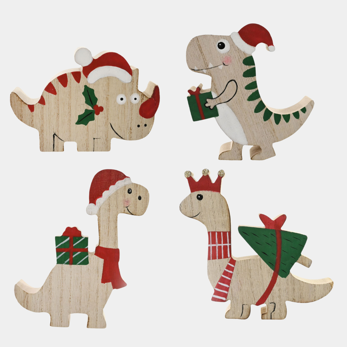 Christmas table dinosaur - 1pce