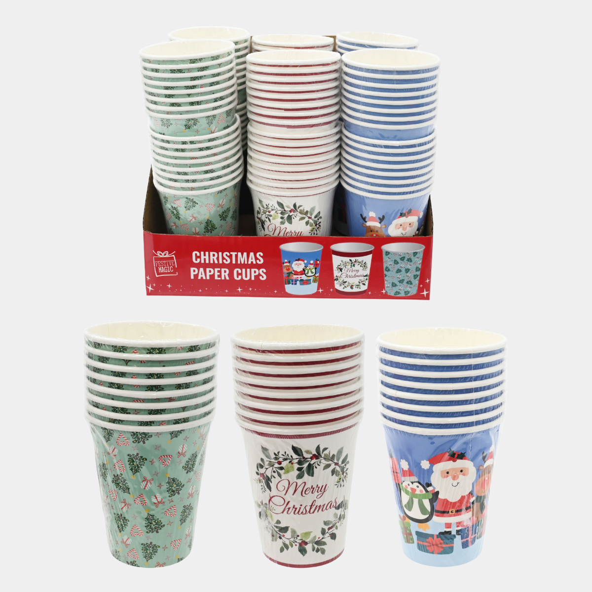 PAPER CUP 250mL 8pk