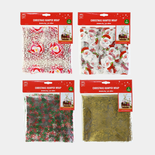 Hamper bag printed 2pk
