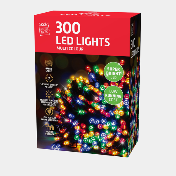 LED lights 300 multi