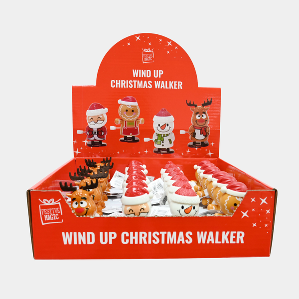 Christmas wind up toy asst