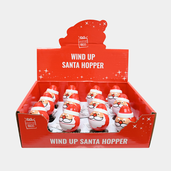 Wind up jumbo chubby santa