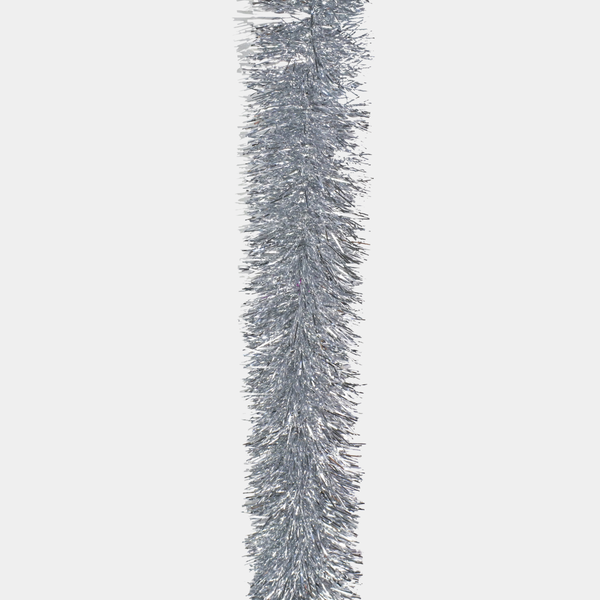 Tinsel 2m fine cut silver