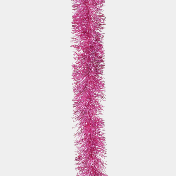 Tinsel 2m fine cut light pink