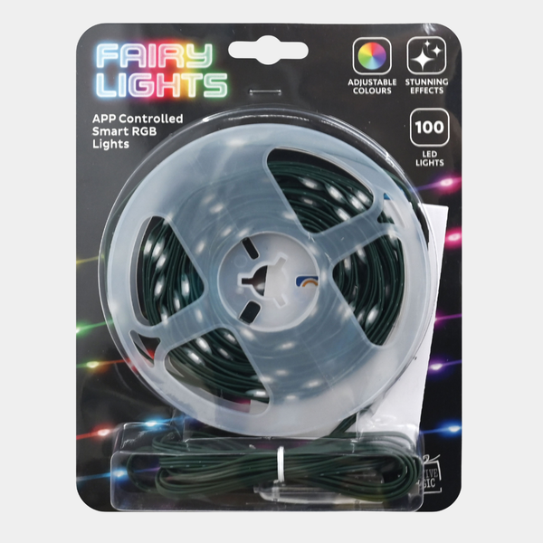App USB LED fairy lights 10m reel rgb