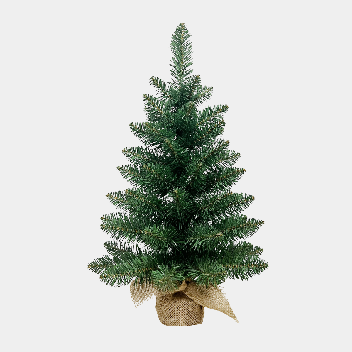 60cm Christmas Tree in a jute sack base