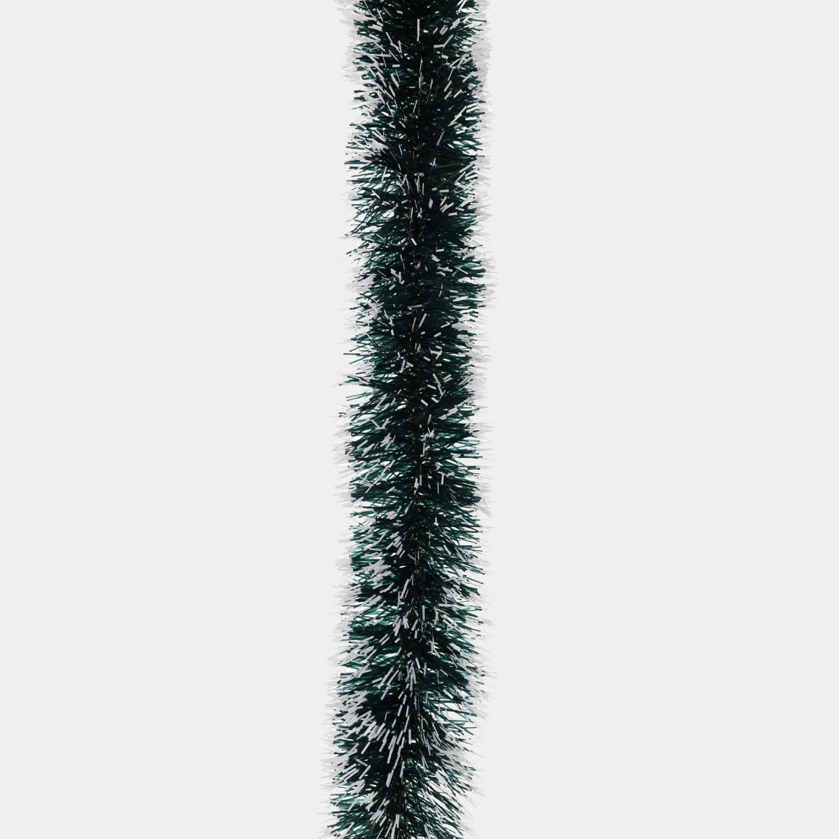 Green tinsel 3m fine chunky