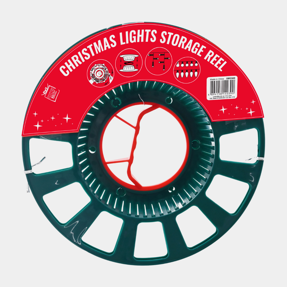 CHRISTMAS LIGHT STORAGE REEL