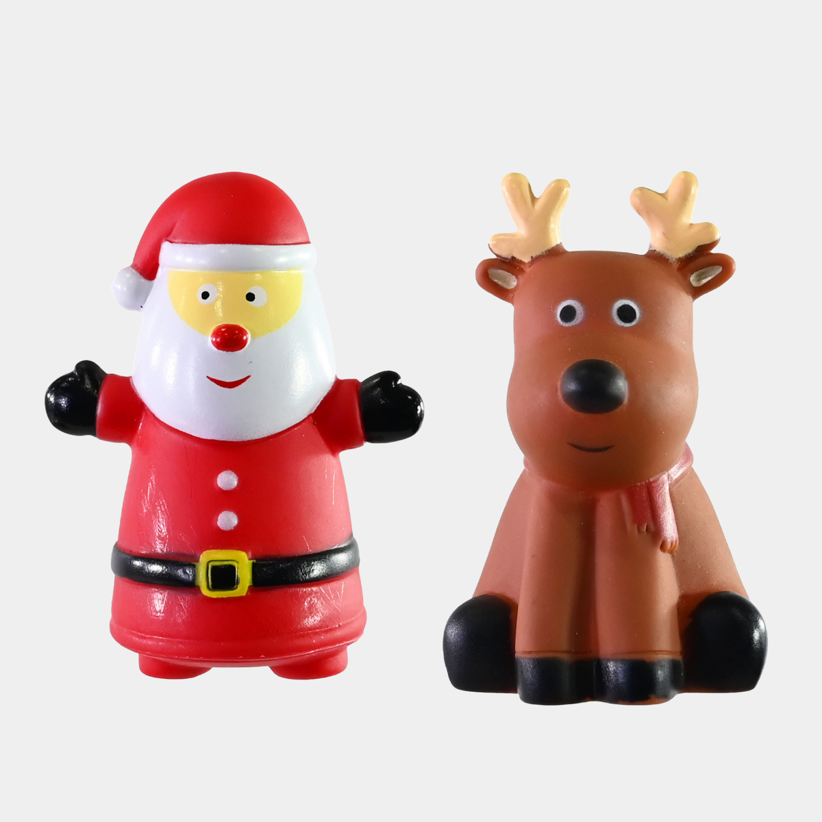 DOG TOY VINYL CHARACTER SQUEAKY 9cm Asst
