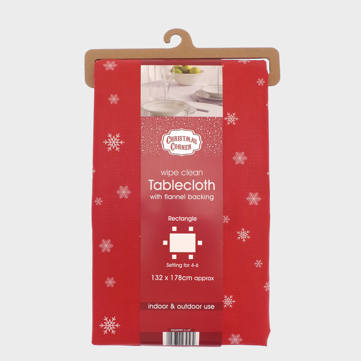 Christmas PEVA Tablecloth