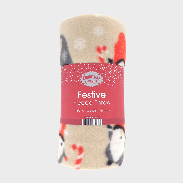 Fleece Throw Xmas Gonk 120X150CM