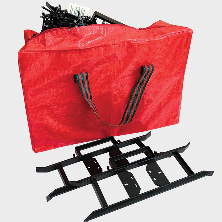 Deluxe Xmas Tree Lights Storage Bag & 2 Cages