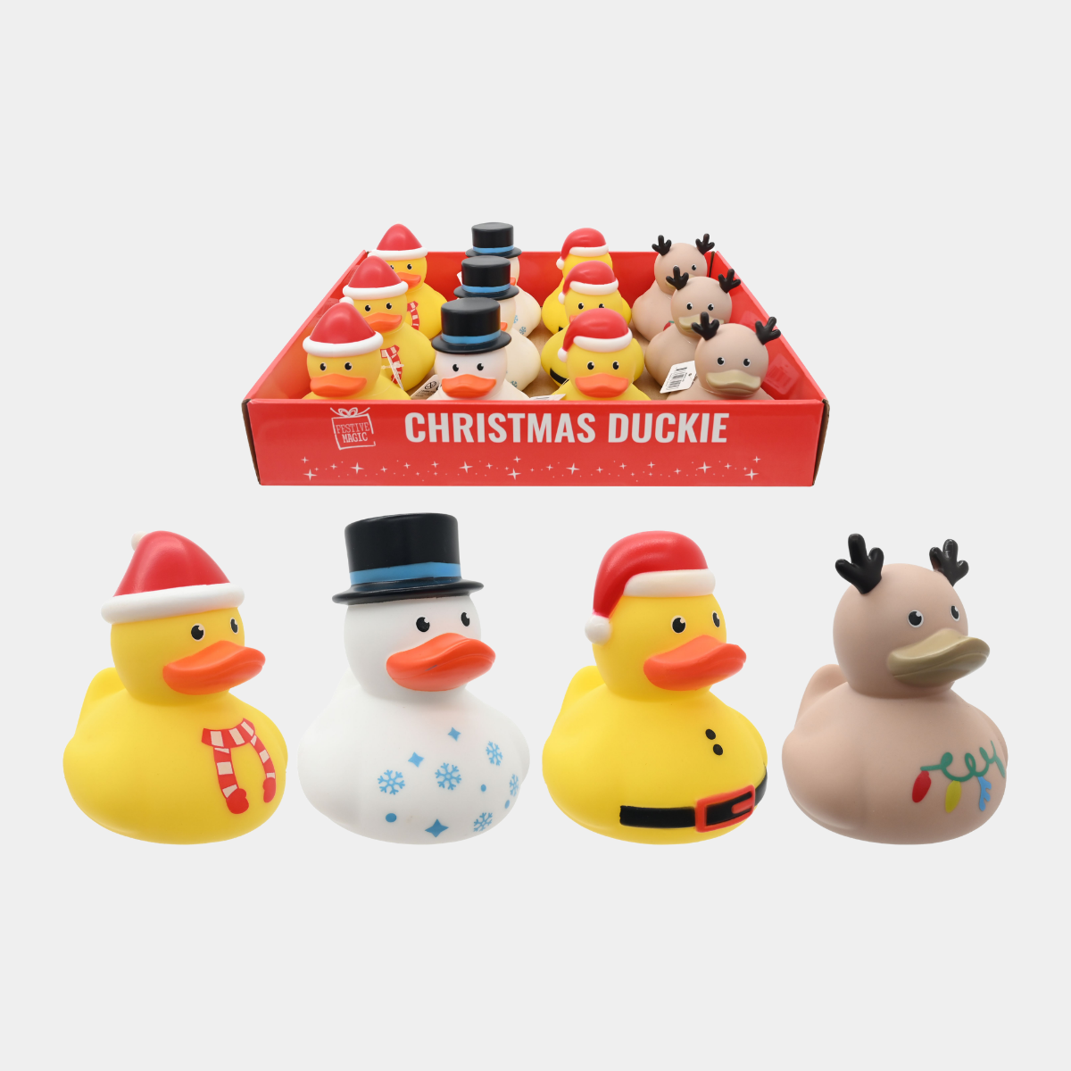 Vinyl Christmas Duck