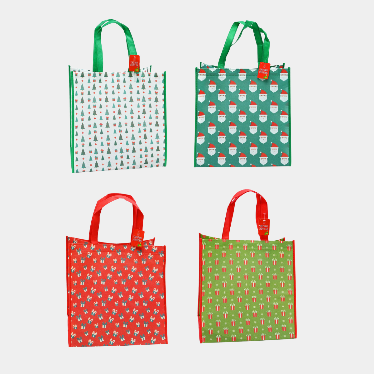 Christmas Shopper bag x 1pce